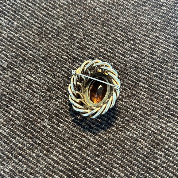 Topaz brooch - Picture 3 of 3